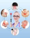 Dispozitiv pentru Terapia cu Lumină Roșie Lanternă cu Accesoriu Îngust 2,5x17 cm 660nm 850nm 6W LED Ușurare a Durerii Regenerare a Pielii Încărcare USB Cronometru 3
