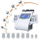 Dispozitiv profesional de modelare corporală cu aspirator cu radiofrecvență de 40K de cavitație și lipolaser pentru reducerea grăsimilor și întărirea 3
