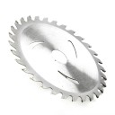 Disque de découpe en bois 125 mm 30 dents 20 mm d'alésage Disque de scie en carbure pour bois massif et panneaux Durable stable longue durée de vie 2