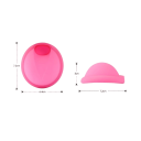 Disque menstruel 45 ml 7.2 x 6.4 x 3 cm coupe menstruelle en silicone outil hygiénique pour une utilisation pendant les menstruations 3