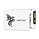 Disque SSD interne utilisé 10 x 7 x 0,7 cm avec une capacité de 128 Go et une connexion SATA III au format 2,5" en couleur blanche pour la mise 1