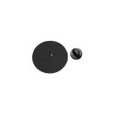 Distintivo esmaltado gata sonolenta 2,8 × 2,8 cm broche metálico preto e branco motivo Always Sleepy Club acessório para mochila lapela 2