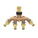 Distribuitore a quattro vie in ottone 5