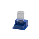 Distributeur automatique d'eau pour reptiles 5,7 x 5,7 x 6,5 cm Récipient réutilisable Station d'alimentation créative pour geckos, tortues, serpents et autres 6