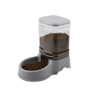 Distributeur automatique de nourriture pour chats 3,8 l Grand bol avec réservoir de nourriture Distribution autonome Nourriture pour animaux 5