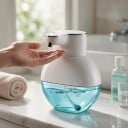 Distributeur automatique de savon de 149,5 mm de hauteur avec capteur sans contact et réservoir transparent pour produit de nettoyage en couleur 4