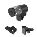 Distributeur automatique pour aquarium 100 ml Intervalle 12 h ou 24 h Dosage réglable Installation facile Distributeur pour poissons et tortues 1