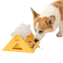 Distributeur de nourriture interactif pour chiens et chats 18 x 21 x 13 cm puzzle rotatif à 360° pour une alimentation lente et une stimulation mentale 2