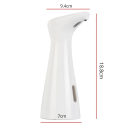 Distributore automatico di sapone con sensore DC/6V Distributore senza contatto per le mani Dispositivo da bagno intelligente Distributore 7