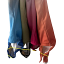 Dívčí baletní dres na úzká ramínka s ombré barevným přechodem, taneční trikot z nylonu, na balet, gymnastiku a taneční výuku 15