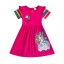 Dívčí barevné šaty N80 21
