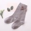 Dívčí bavlněné ponožky s mašlí - 5 párů 9