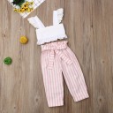 Dívčí crop top a kalhoty L1321 1