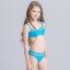 Dívčí dvoudílné plavky - Modré 2