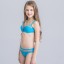 Dívčí dvoudílné plavky - Modré 3