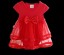 Dívčí šaty s mašlí J1901 8