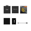 Divoom Timebox Evo Bluetooth ébresztőóra programozható LED kijelzővel pixel arthoz 9,85 x 9,85 x 3,8 cm Fekete 2