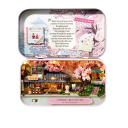 DIY Dollhouse in a Box 3D Wooden Model Miniature Theatre with Furniture Cute Decoration Hand Assembly Gift 3