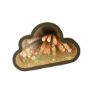 DIY Światło Tulipany w Chmurce 22 x 13,5 x 5 cm Nocne Oświetlenie LED z Efektem Lustrzanym Kreatywna Dekoracja do Samodzielnego Złożenia 2