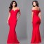 Długa czerwona sukienka wieczorowa 1