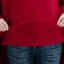 Długi sweter damski oversize 4