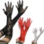 Długie damskie rękawiczki siatkowe 1