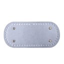 Dno pour sac en tricot avec ouvertures pour crochet 22×10 cm cuir PU renfort de fond de sac pour la fabrication de sacs au crochet 1