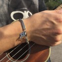 Dobbelt armbånd til mænd med kors 3