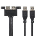Dobbelt USB 3.0 M/F forlængerkabel 4