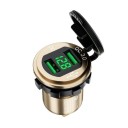 Dobbelt USB-biloplader med cover K807 5
