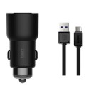 Dobbelt USB-biloplader med kabel K736 5
