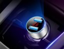 Dobbelt USB-biloplader med kabel K817 2