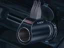 Dobbelt USB-biloplader og cigarettænderstik 2