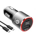 Dobbelt USB hurtig biloplader 3
