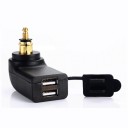 Dobbelt USB-motorcykeloplader A2282 2
