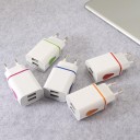 Dobbelt USB-strømadapter K703 1