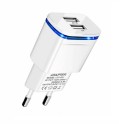 Dobbelt USB-strømadapter med LED-belysning 2