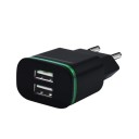 Dobbelt USB-strømadapter med LED-belysning 1