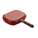 Dobbeltsidet grillpande 28 cm 1