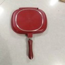 Dobbeltsidet grillpande 28 cm 4