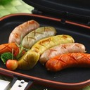 Dobbeltsidet grillpande 28 cm 5