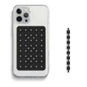 Dobbeltsidet silikone sugekop til telefon 10 x 6,5 cm mobiltelefonholder vægstativ selvklæbende holder til videoer selfie hjemmekontor 1