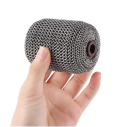 Dobíjecí elektrický čistič grilu s vyměnitelnou hlavou, rotační váleček z nerezové oceli, LED světlo, USB nabíjení, 26 x 12,5 x 9 cm, hnědý 4