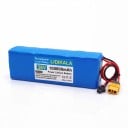 Dobíjecí lithiová baterie pro elektrickou koloběžku LIDIKALA 36 V 10S2P Konektory XT60 a SM Články 18650 186 x 66 x 38 mm Modrá barva 2