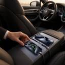 Docking Station for Tesla Model 3 Y and YL Retractable Cables 65 W and 30 W USB and USB-C Ports Fast Charging GaN Into Centre Console 3