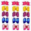 Dog Hair Ties with Bow 10 pcs C856 2