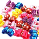 Dog Hair Ties with Bow 10 pcs C856 3