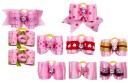 Dog Hair Ties with Bow 10 pcs 5