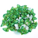 Dog Hair Ties with Butterfly 12 pcs 10