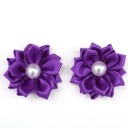 Dog Hair Ties with Flower 2 pcs 10